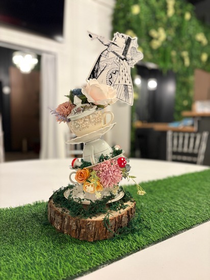 1st birthday centerpiece arrangement